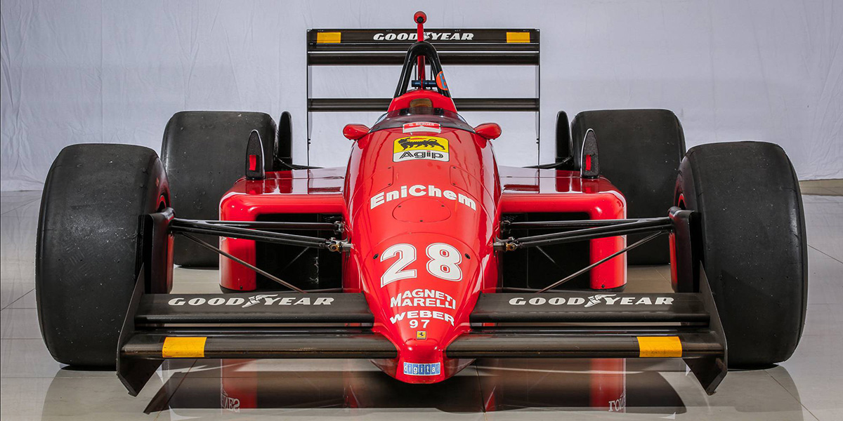 1987年の F1グランプリで2勝を挙げた本物の FERRARI F187 を手に入れる