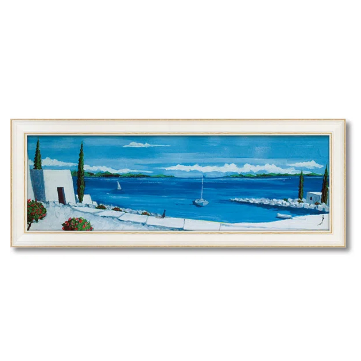 dショッピング |アートパネル ジュリア ホーキンス 『エーゲ海の夏