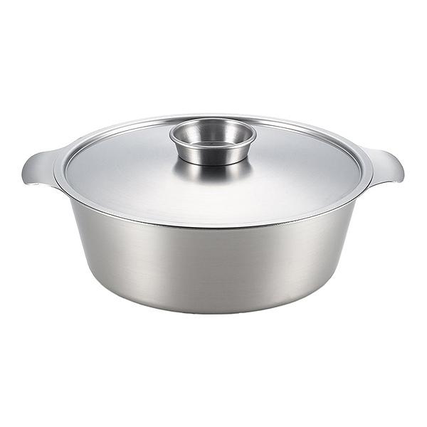 dショッピング |両手鍋 26cm IH対応 しゃぶしゃぶ鍋 贅 zei フタ付き