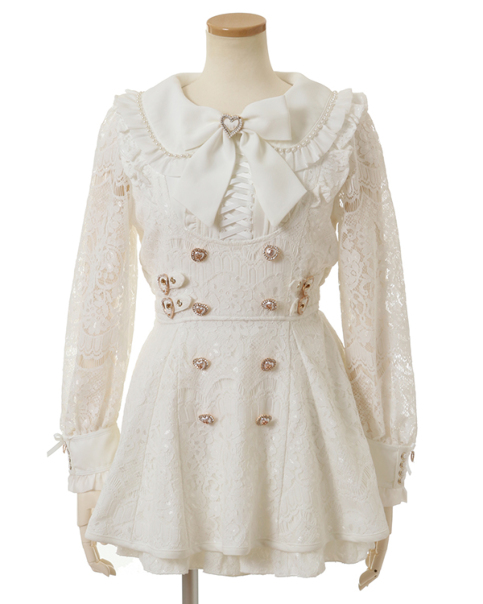 サイドハートバックルレースセットアップ ｜ LIZ LISA（リズリサ）公式