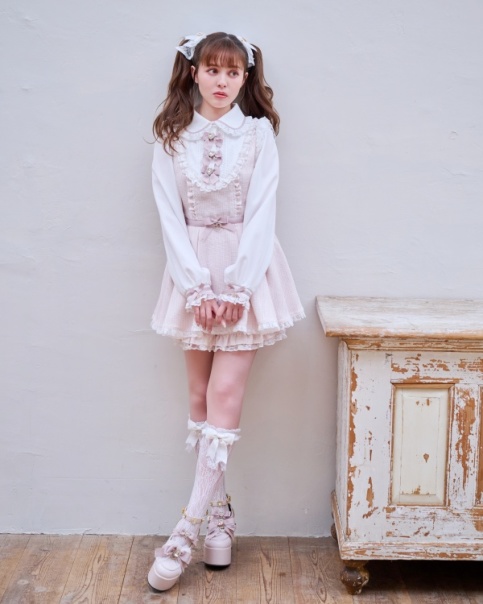 3つリボンツイードセットアップ ｜ LIZ LISA（リズリサ）公式通販