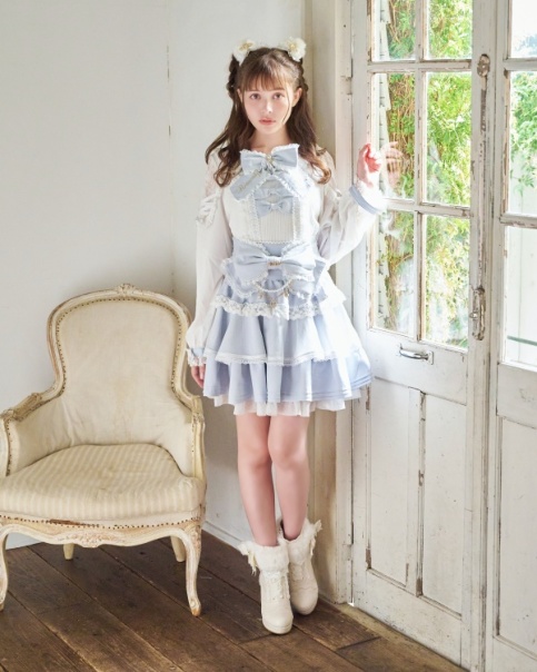 ビッグリボンティアードスカート ｜ LIZ LISA（リズリサ）公式通販