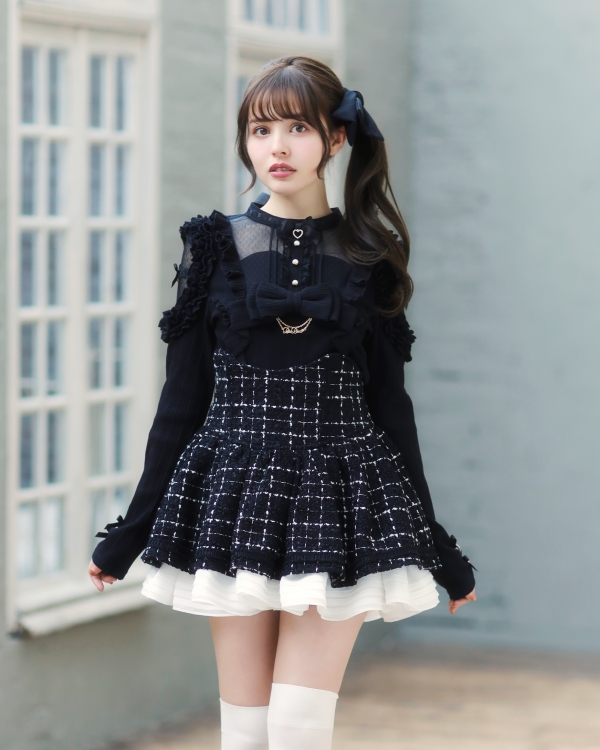 ショルダーフリルカットトップス ｜ LIZ LISA（リズリサ）公式通販