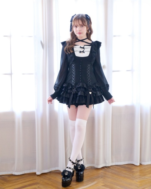 ラッフルリボンセットアップ ｜ LIZ LISA（リズリサ）公式通販