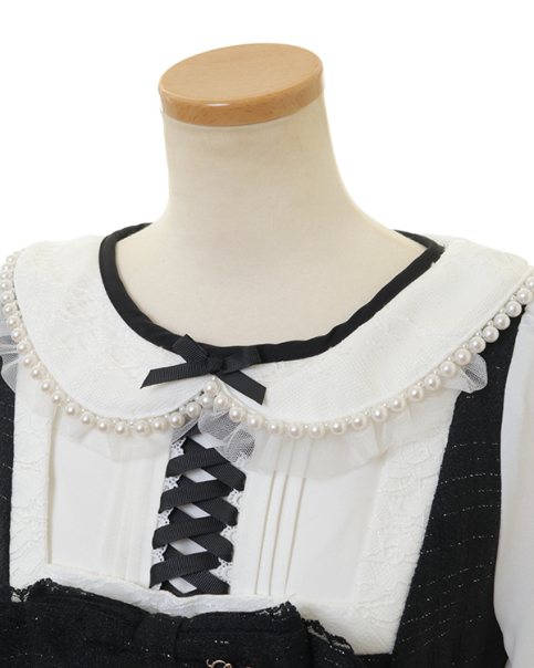 リボンツイードサーキュラーワンピース ｜ LIZ LISA（リズリサ）公式