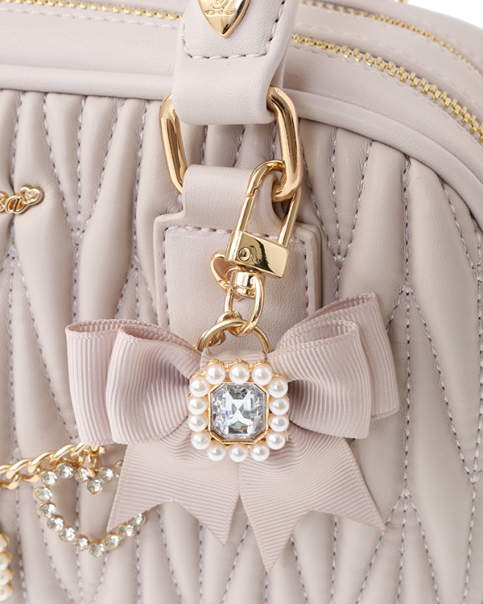 キルティングリボンチャームポシェット ｜ LIZ LISA（リズリサ）公式