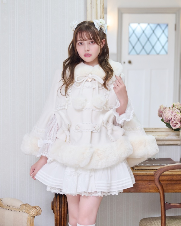 シャギーツインリボンポンチョ ｜ LIZ LISA（リズリサ）公式通販