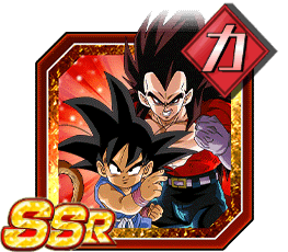 ドッカンバトル】死闘のクライマックス・孫悟空（GT）＆超サイヤ人4