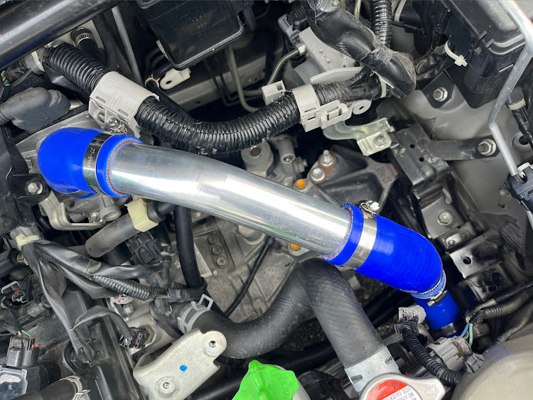 アルトワークスのCADCARS・前置きインタークーラー化・世界に一台しか