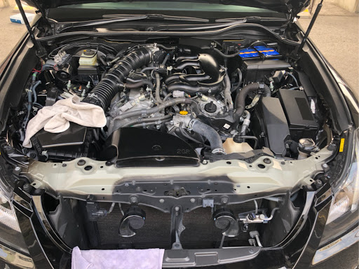 クラウンアスリートのエンジンルーム清掃・200クラウンに関する