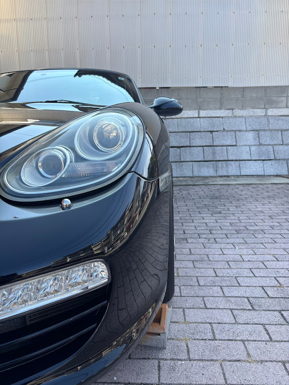 ボクスターのワイトレ装着・キャリパー塗装・左ハンドル✖️6速MT