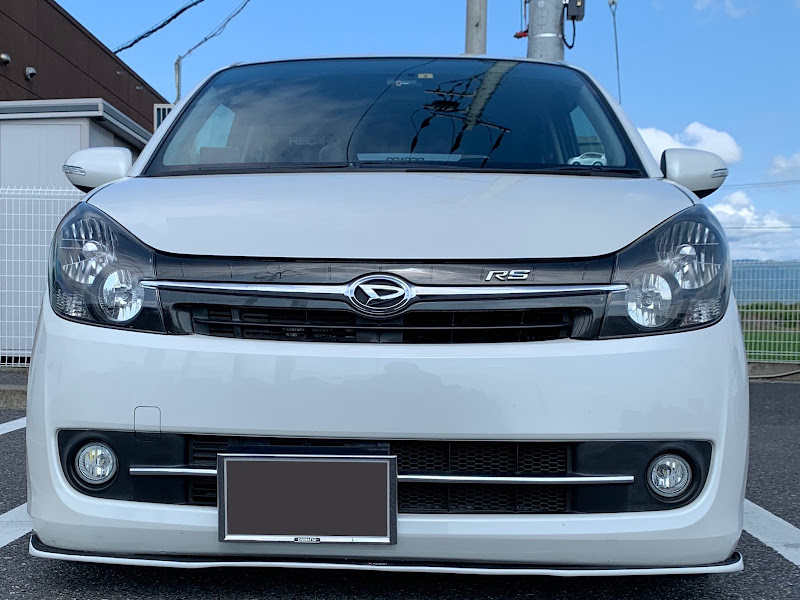 ミラカスタムのﾐﾗｶｽﾀﾑL275S・インナーブラック・ヘッドライト・いつも