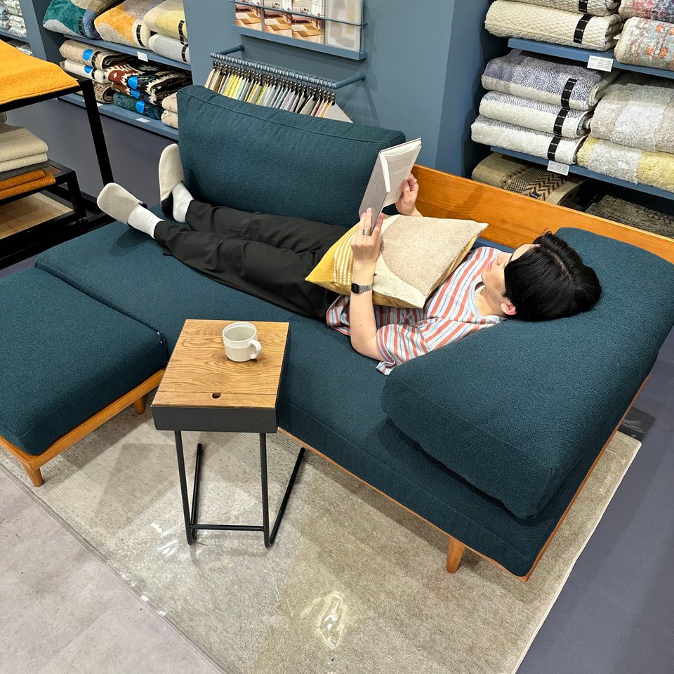 unico グレイグ カバーリングオットマン 値下 展示品 24年製 ウニコ