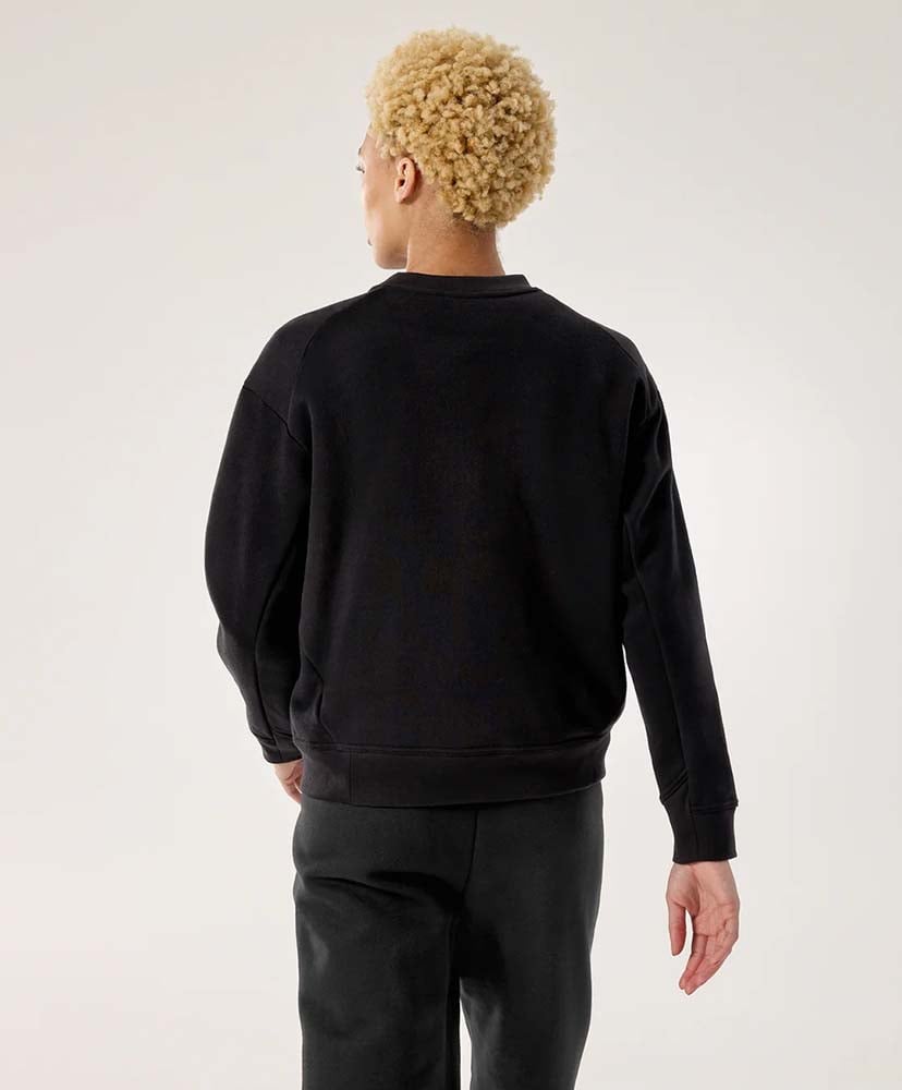 Emblem Fleece Crew Women's(L(WOMEN) Black/ブラック): ARC'TERYX