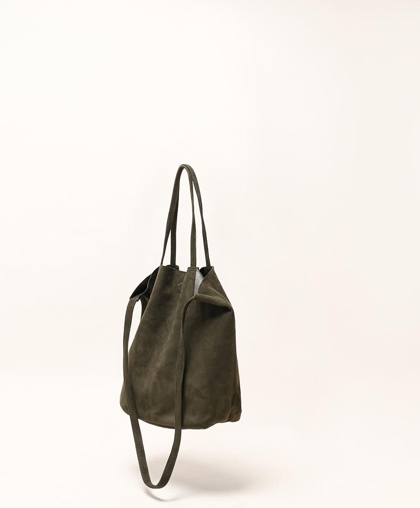 3Way Medium Tote Oil Suede (Short)(M-Short Brown/ブラウン): Morphee
