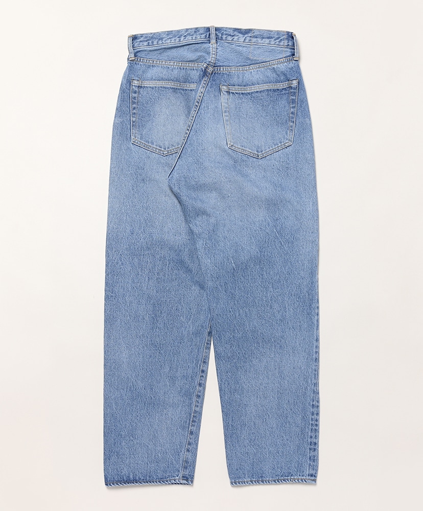 5P Zipper Front Denim Pants(28(MEN) Black Vintage Wash/ブラック