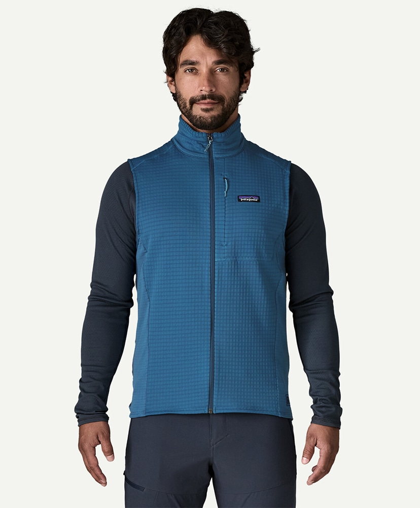 Men's R1 Vest(L(MEN) AQT/アクアティックブルー): Patagonia