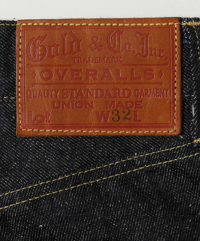 Recycled Waste Suvin Cotton Yarn 11.5oz. Denim 5Pocket Wide Pants