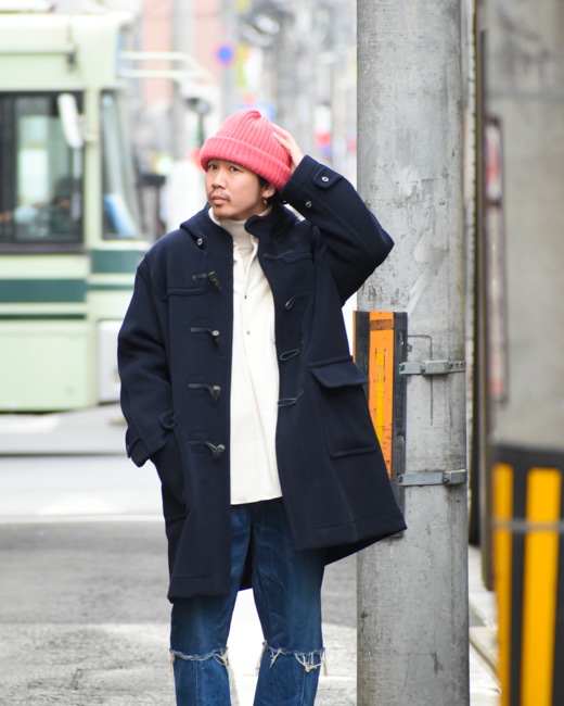 INVERTERE NEWTON ABBOT Duffle Coat (Relax Fit) [NAVY]