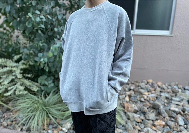 BATONER/バトナー】Jumberca Urake Crew Neck