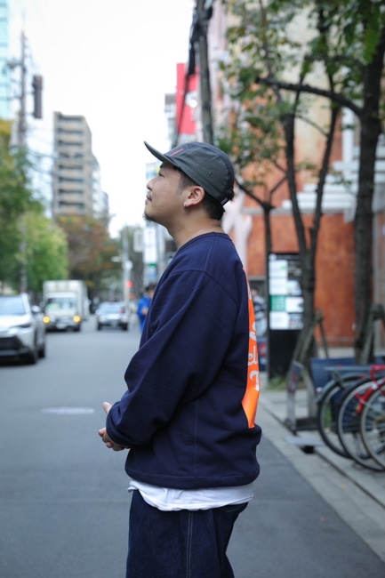 BROWN by 2-tacs/ブラウンバイツータックス Print-Sweat 20250109