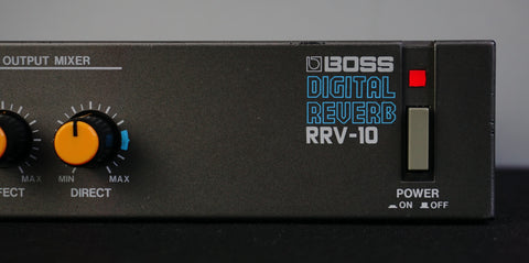 Boss RRV-10 Digital Reverb Vintage Half Rack Effects Unit – LOFI Music