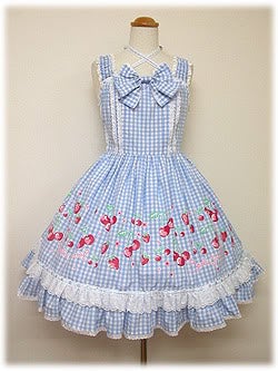 Cherry Print JSK by Angelic Pretty
