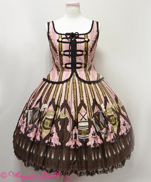 Quartet Chocolate Napoleon JSK by Angelic Pretty