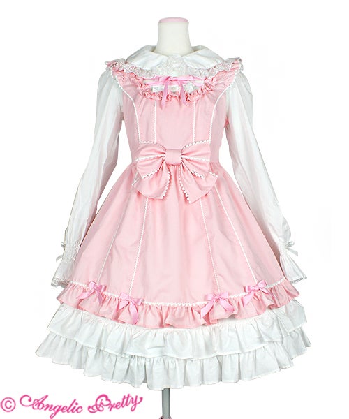 Lace Up Angel JSK (2018) by Angelic Pretty