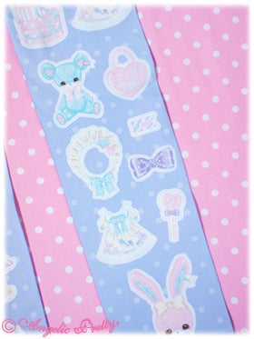 Fancy Paper Dolls Tights by Angelic Pretty