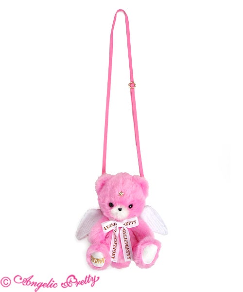 Milky Bear Plush Pouch (June 2020) by Angelic Pretty