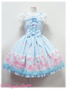 Romantic Rose Letter JSK by Angelic Pretty