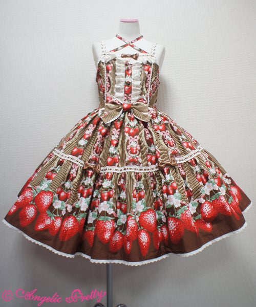 Berry Garden Tiered JSK by Angelic Pretty