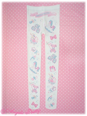 Dreamy Baby Room Tights by Angelic Pretty