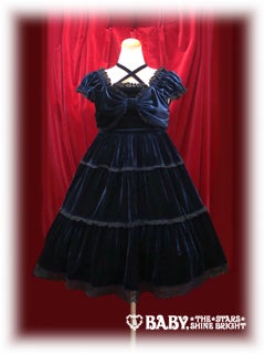 Velour Tiered JSK by Baby, the Stars Shine Bright