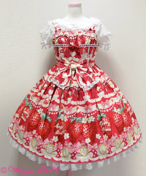 Melty Berry Princess JSK by Angelic Pretty