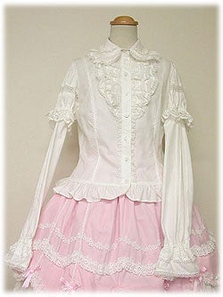 Frill Frill Blouse by Angelic Pretty