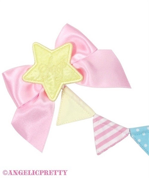 Happy Garland Mini Brooch (2025) by Angelic Pretty