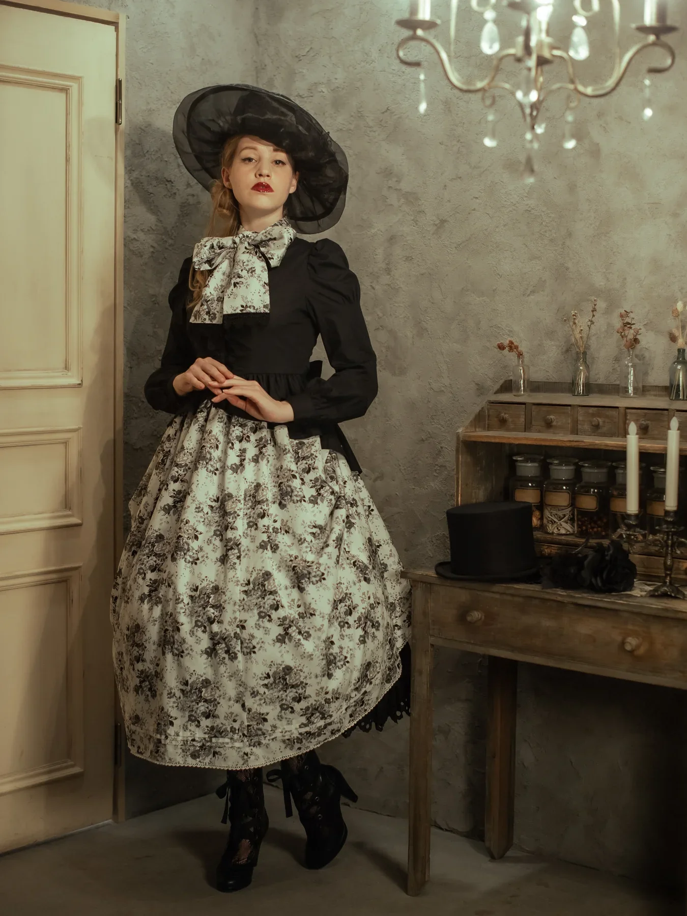 Antique Rococo Bouquet Victorian OP by Victorian Maiden