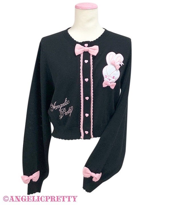 Lyrical Bunny Knit Cardigan by Angelic Pretty