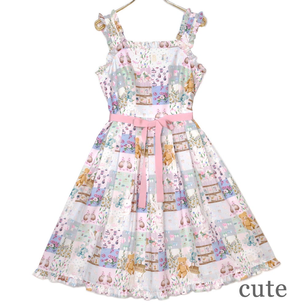 Anniversary Patchwork Camisole JSK by Emily Temple Cute