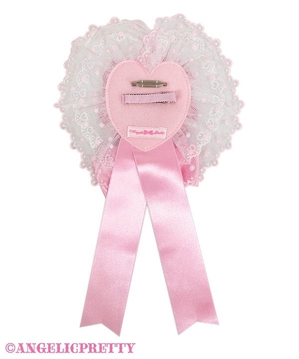 Happy Cakes Rosette Brooch by Angelic Pretty