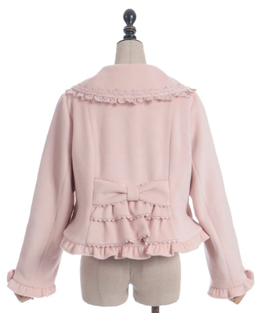 Chalmiere ~ Pearl Ribbon Short Coat by Axes Femme