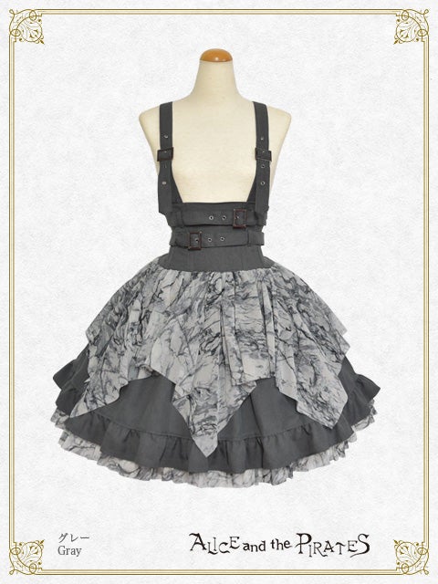 Spooky Shadow Corset Skirt by Alice and the Pirates