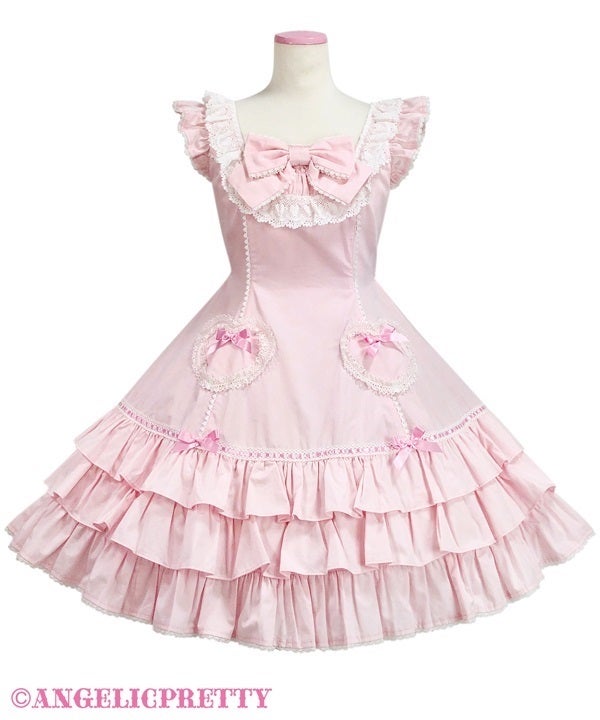 Cute Heart JSK (2025) by Angelic Pretty