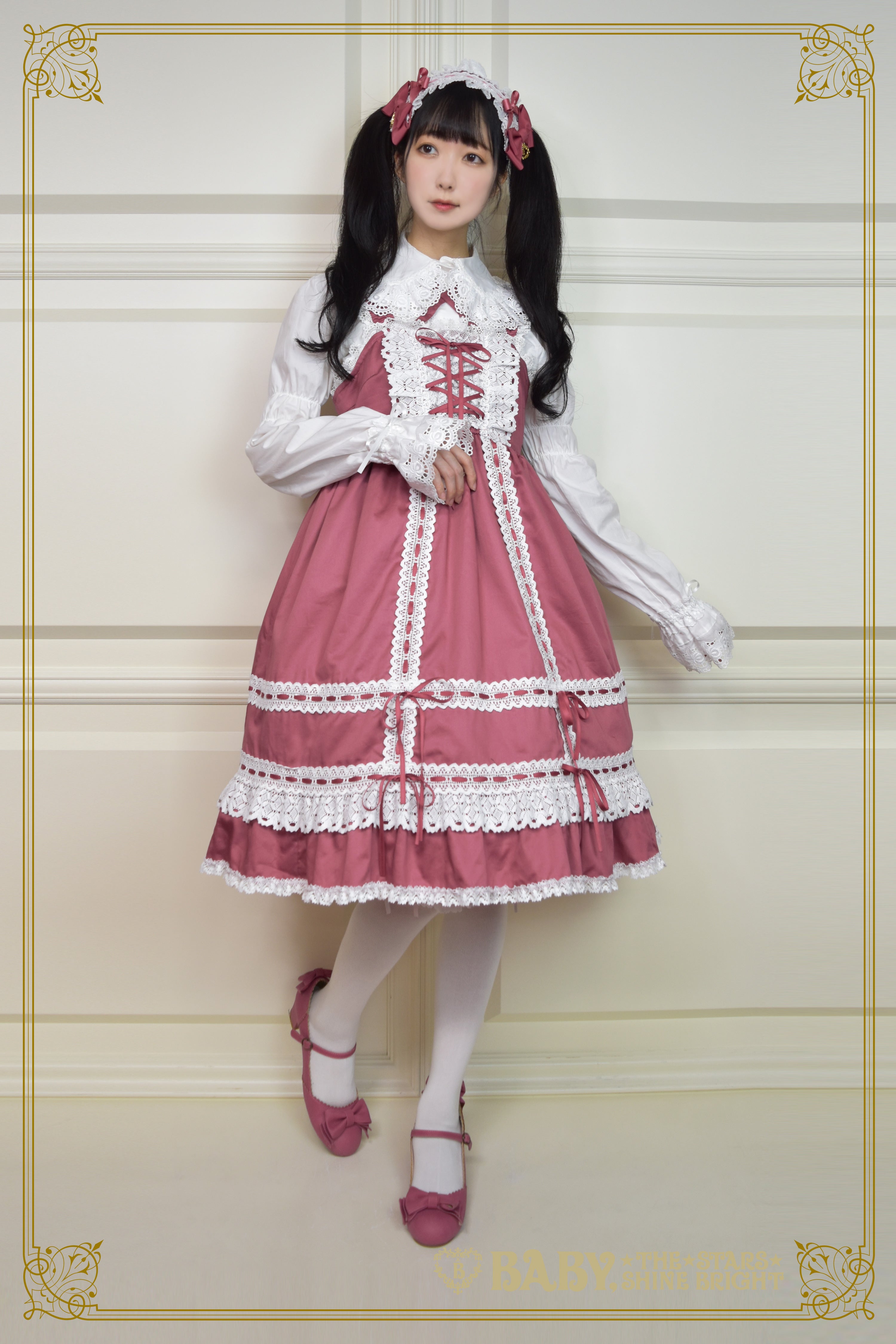 Babydoll JSK & Princess Drop Headdress Set (2022) by Baby, the