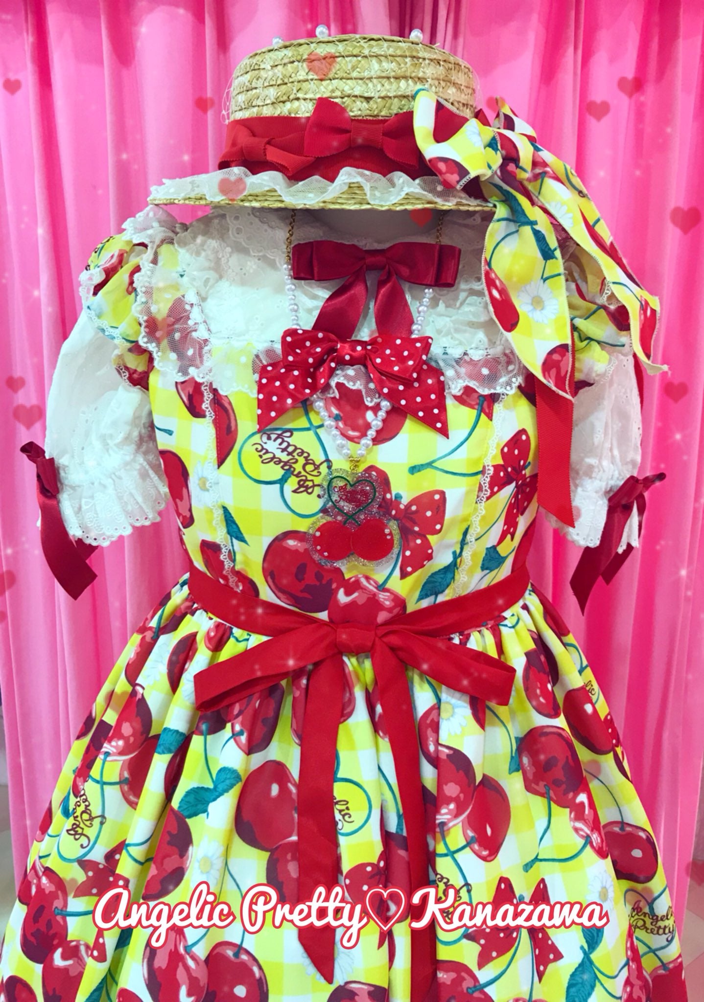 Fresh Cherry Special JSK Set (2018 2nd Release) by Angelic Pretty