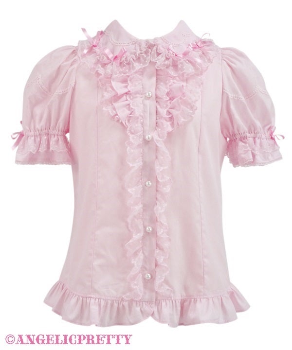 Scallop Whip Lace Blouse by Angelic Pretty