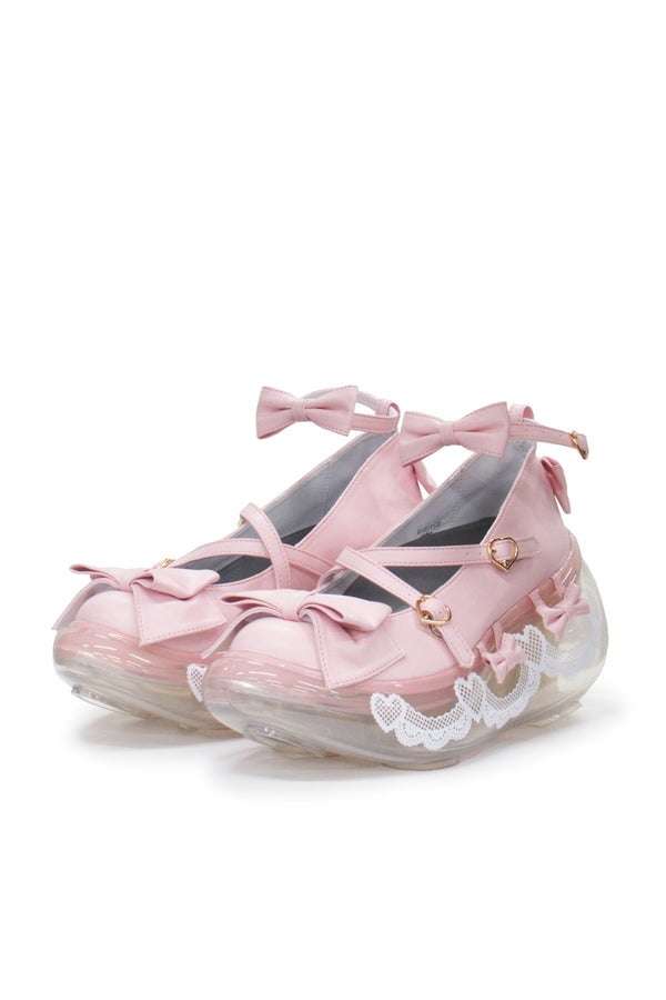 Tea Party Moon Shoes II [Angelic Pretty × JennyFax] by Angelic Pretty