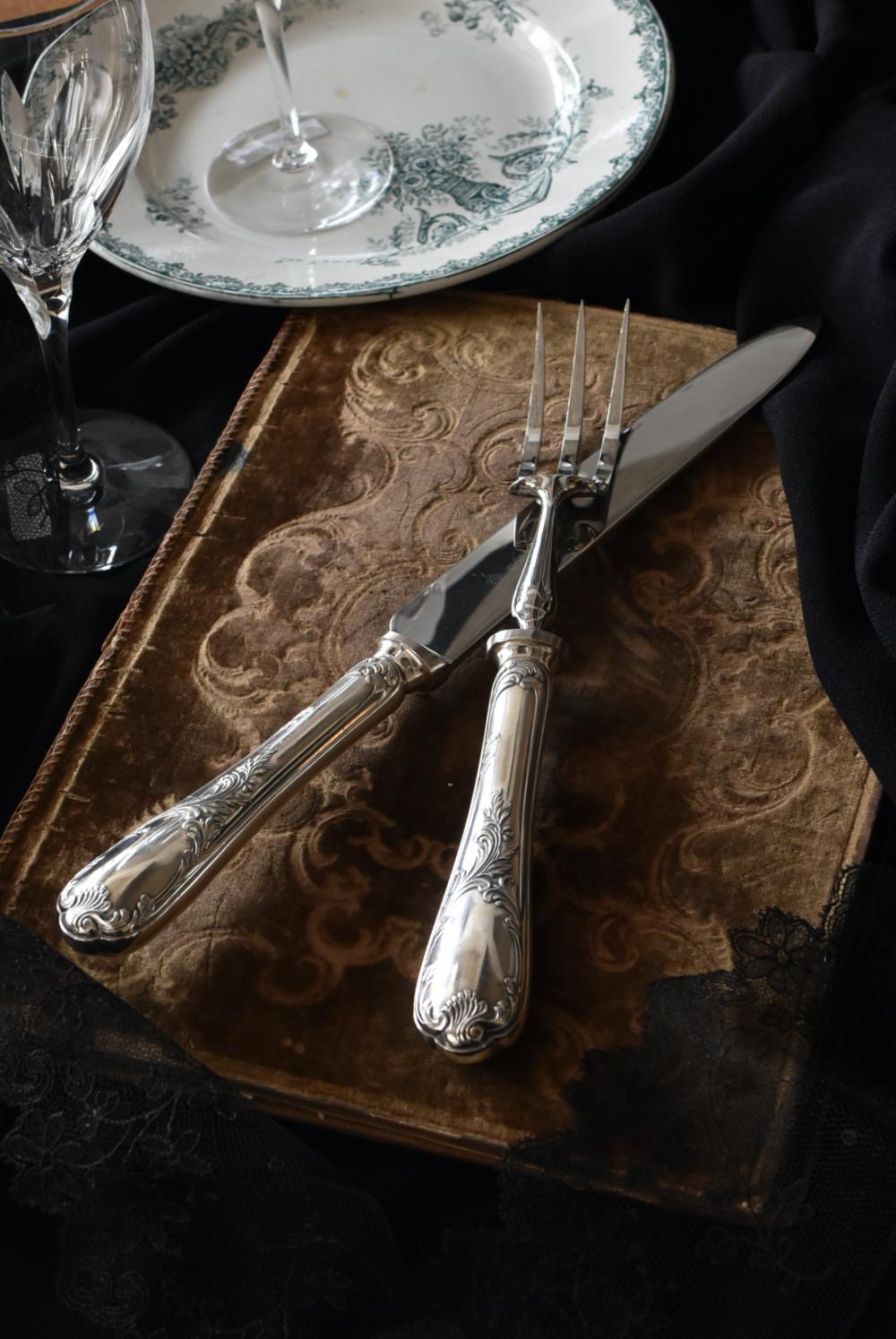 希少クリストフル調味料入れ(大)